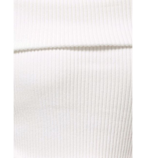 EMODA「リボンオフショルダートップ」|ニット・セーター|