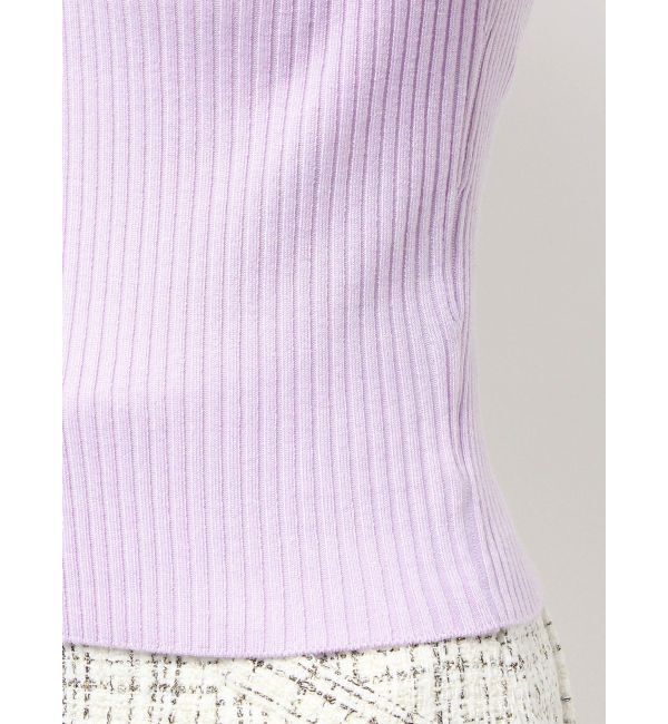 MERCURYDUO「フレアスリーブハイネックリブニット」|ニット・セーター|