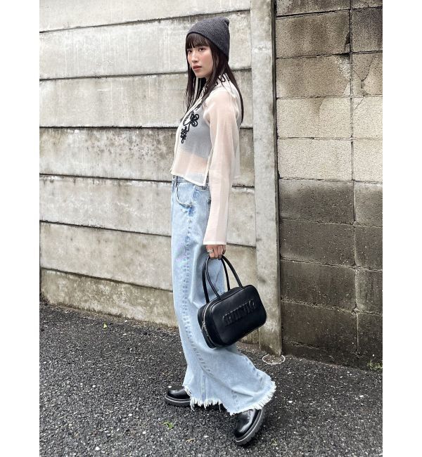 MURUA「コクーンワイドデニム」|デニム|