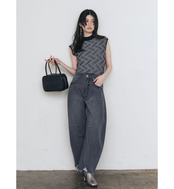 MURUA「コクーンワイドデニム」|デニム|