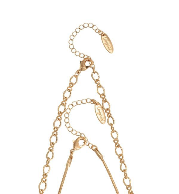 Ungrid「2連チェーンネックレス」|ネックレス|