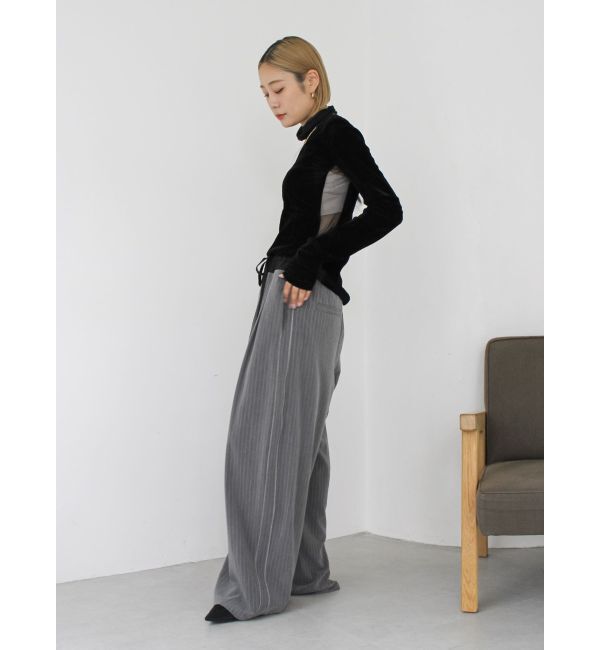 Ungrid「ウエストデザインラインパンツ」|その他|