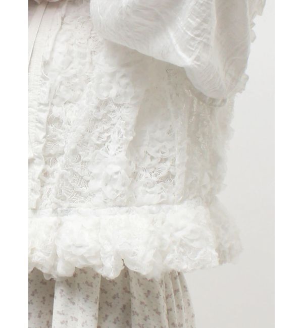 merry jenny「レースフードブルゾン」|ブルゾン・スタジャン|