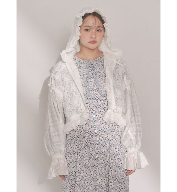 merry jenny「レースフードブルゾン」|ブルゾン・スタジャン|