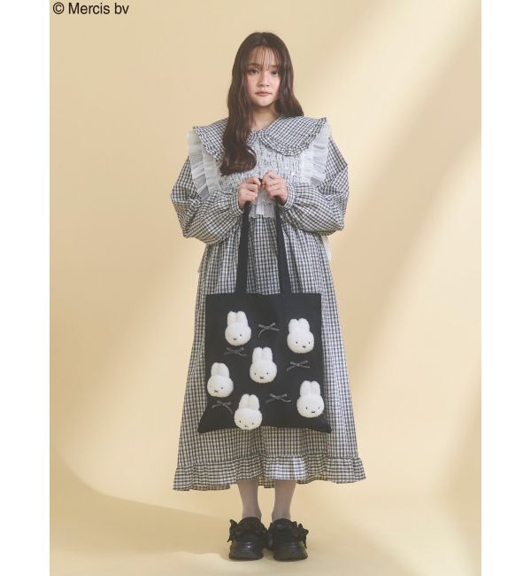 merry jenny「リボンもこもこmiffyトート」|トートバッグ|