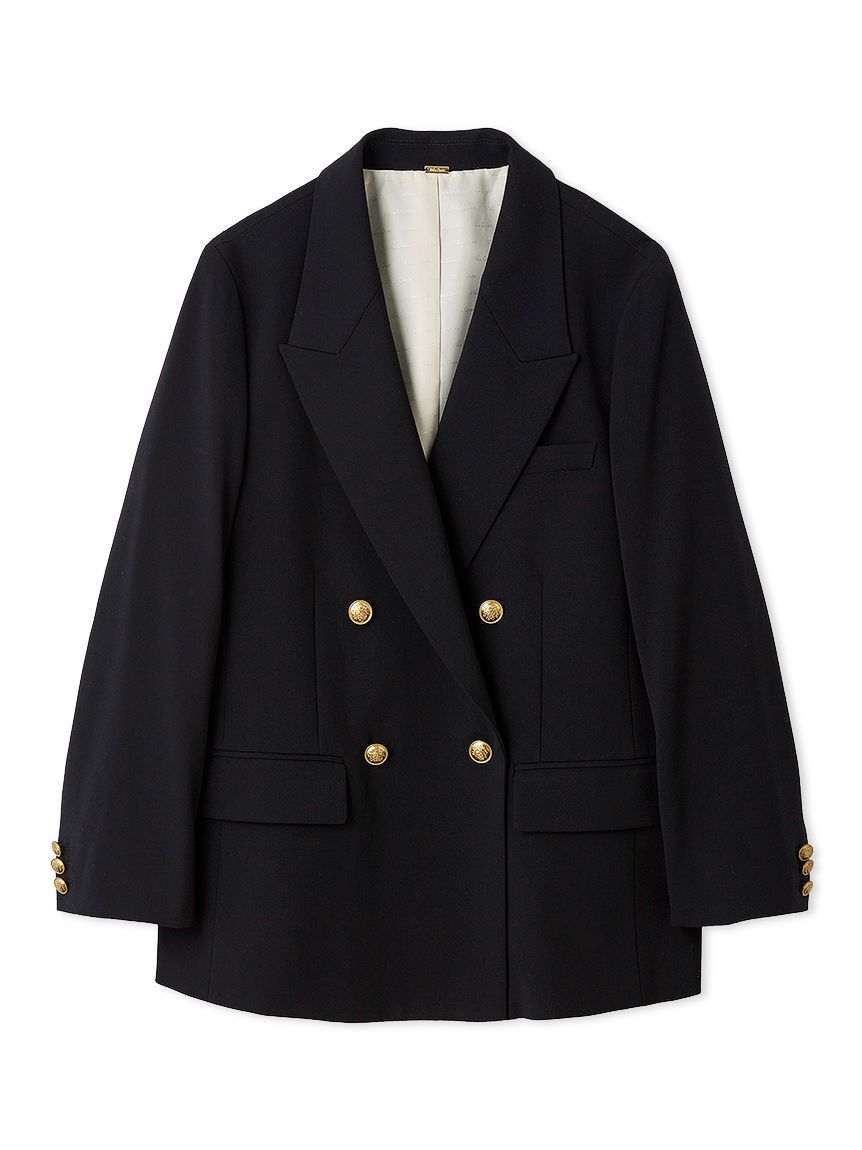 Mila Owen「金釦ダブルブレストブレザー」|テーラードジャケット|