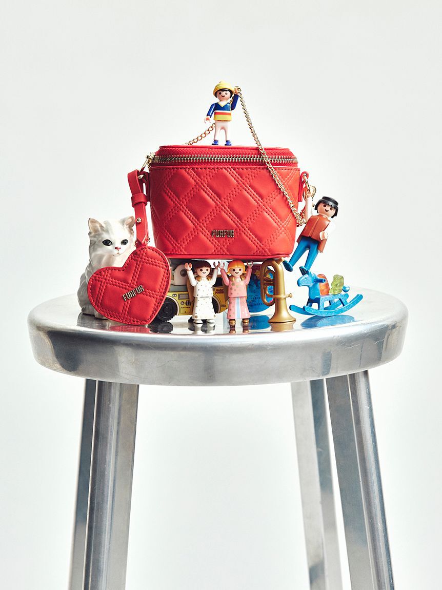 FURFUR「【限定カラー】マイクロキルティングバニティバッグ」|ショルダー・メッセンジャー|