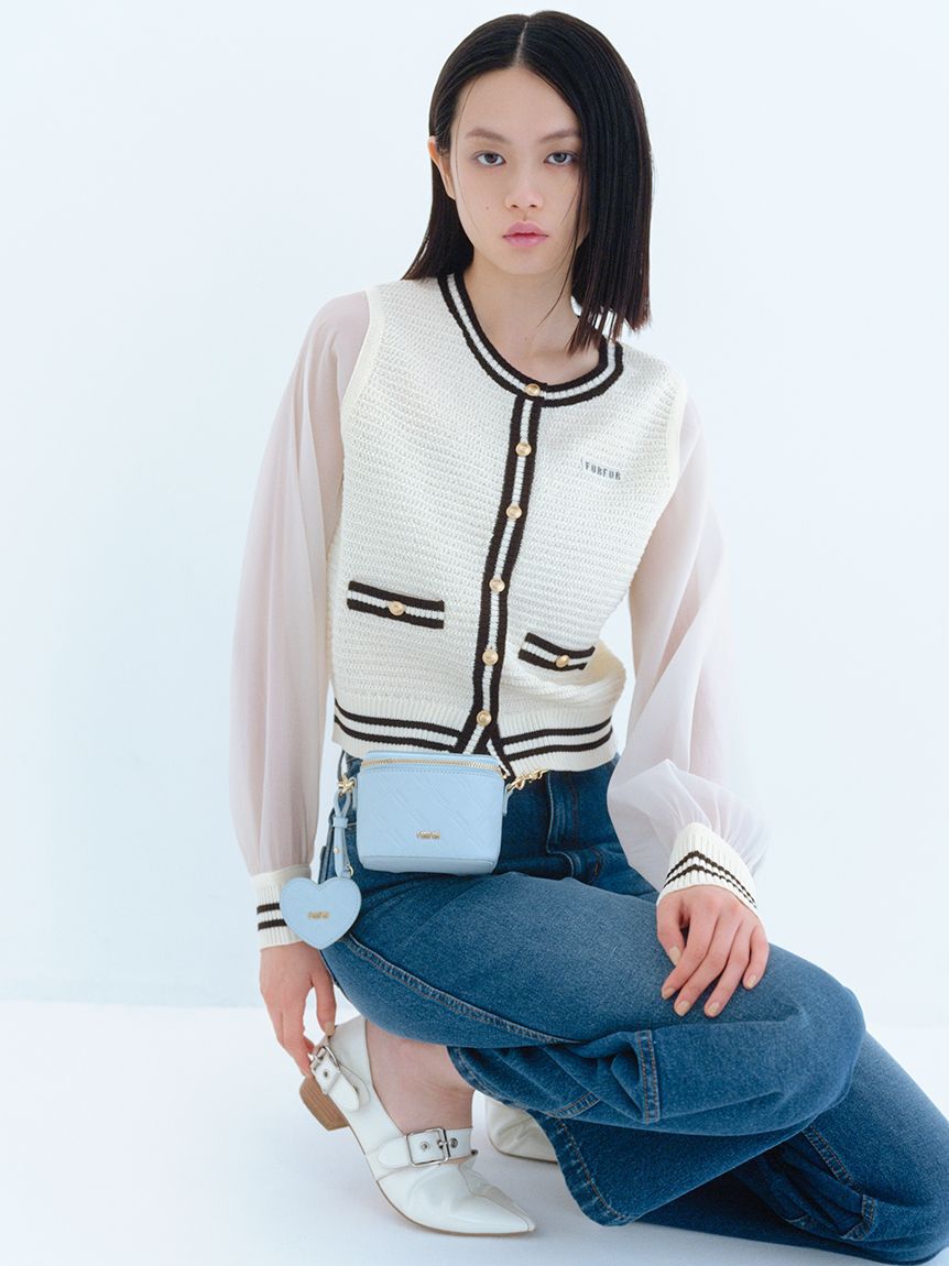 FURFUR「【限定カラー】マイクロキルティングバニティバッグ」|ショルダー・メッセンジャー|