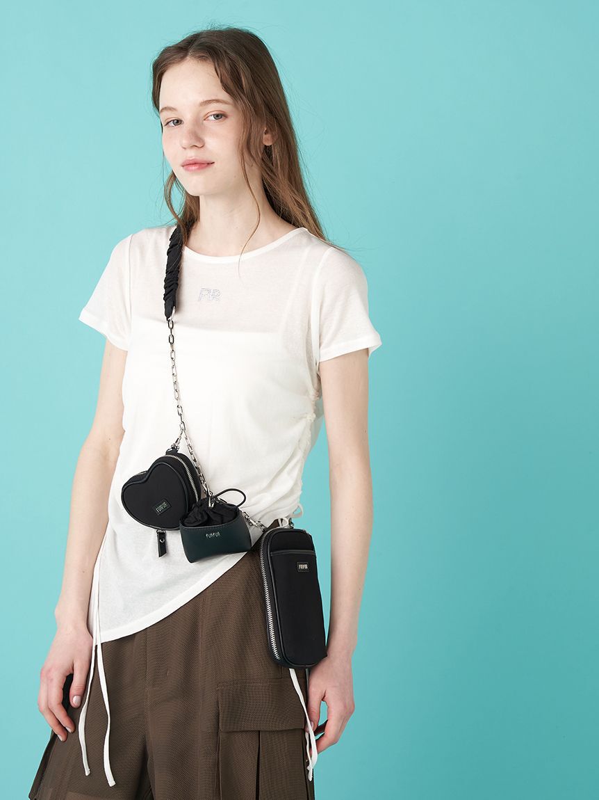 FURFUR「【WEB限定カラー】マテリアルコンビ3SETショルダーバッグ」|ショルダー・メッセンジャー|