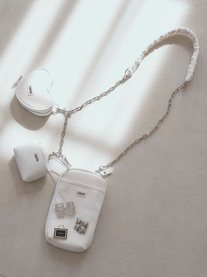 FURFUR「【WEB限定カラー】マテリアルコンビ3SETショルダーバッグ」|ショルダー・メッセンジャー|