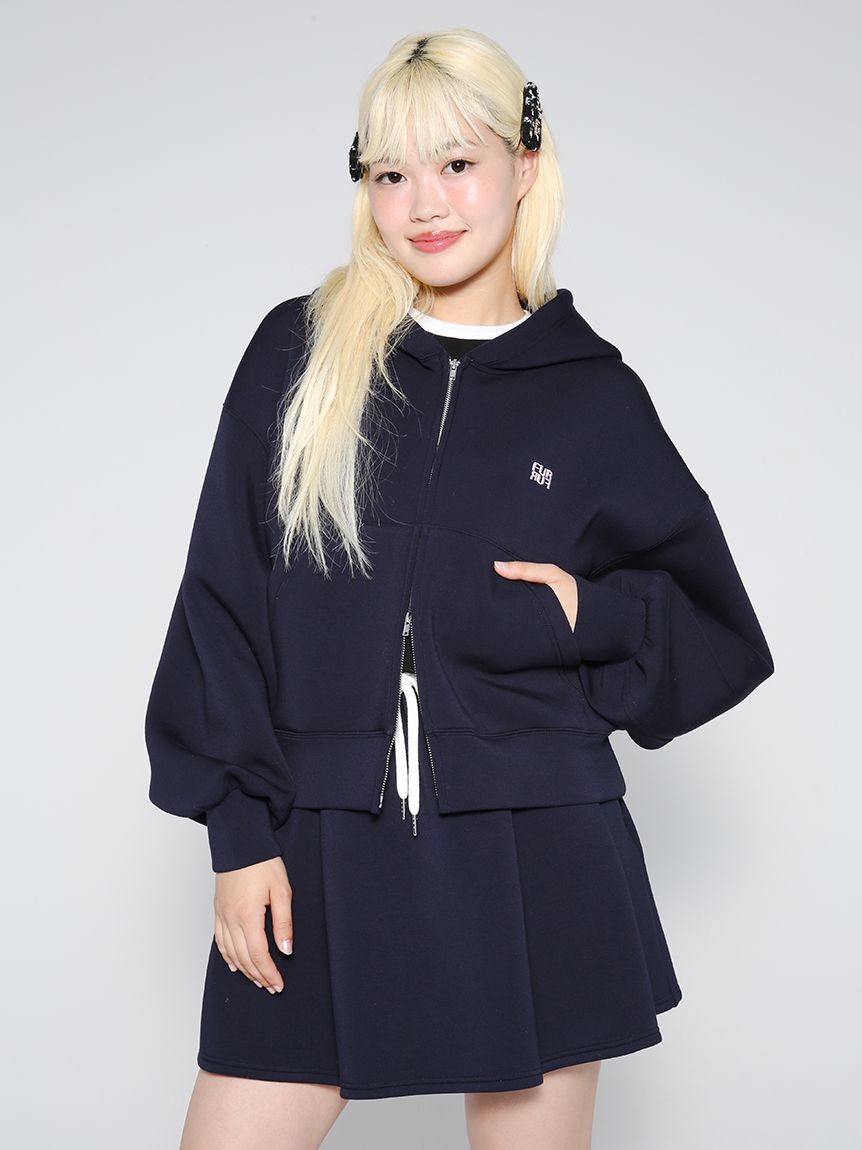 FURFUR「【WEB・一部店舗限定カラー】ポンチフレアミニスカート」|スカート|