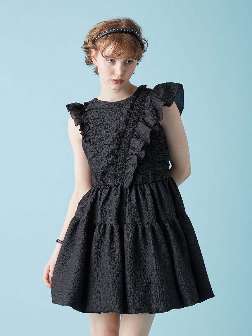 FURFUR「バルーンヘムミニドレス」|ドレス|