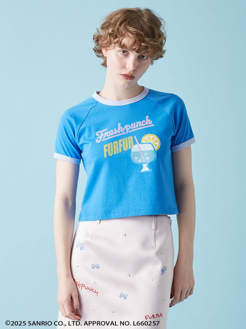 FURFUR「FRESH PUNCH リンガーTシャツ」|Tシャツ・カットソー|BLU