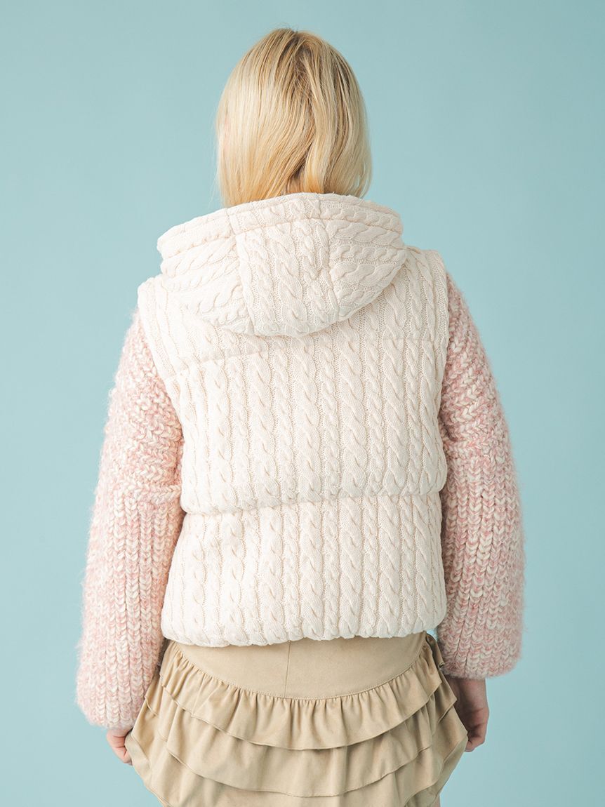 FURFUR「4WAYニットパディングジャケット」|ダウン|