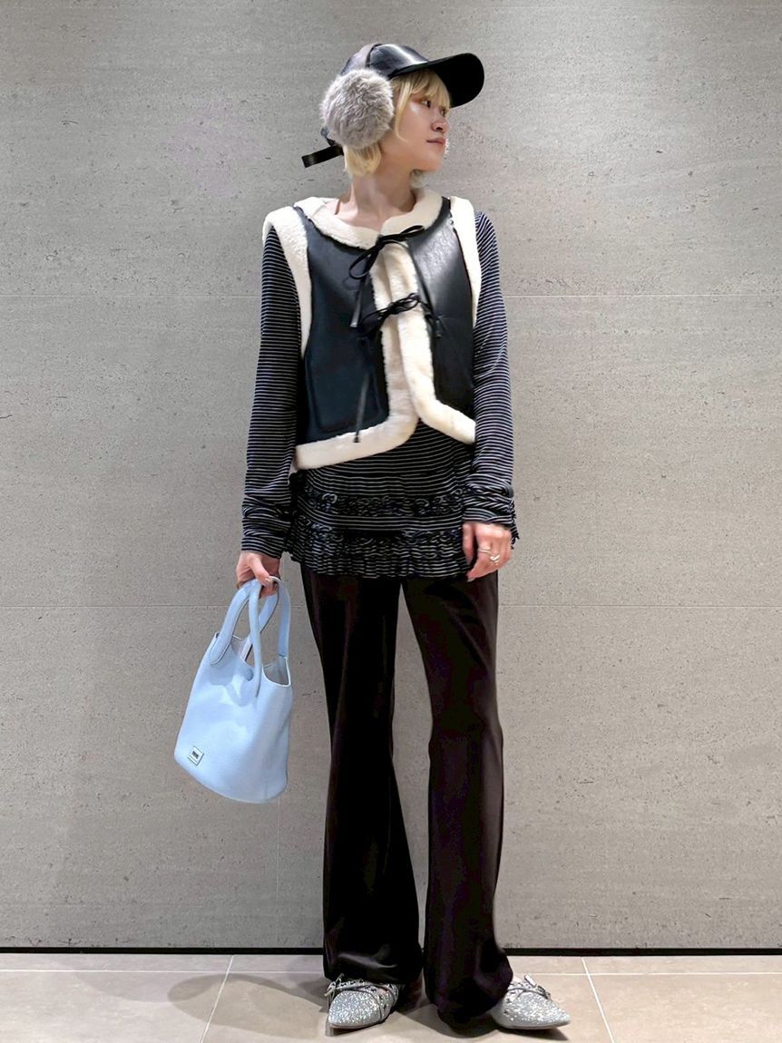 FURFUR「リバーシブルムートンベスト」|ダウンベスト・ベスト|