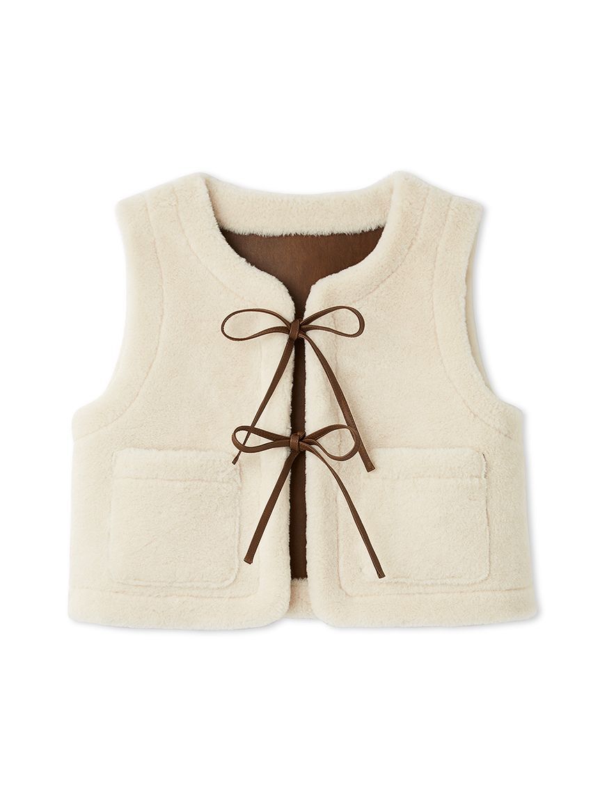 FURFUR「リバーシブルムートンベスト」|ダウンベスト・ベスト|