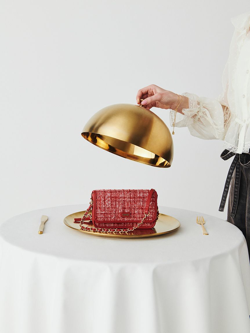 FURFUR「【限定カラー】ツイードロゴフォンホルダー」|ショルダー・メッセンジャー|