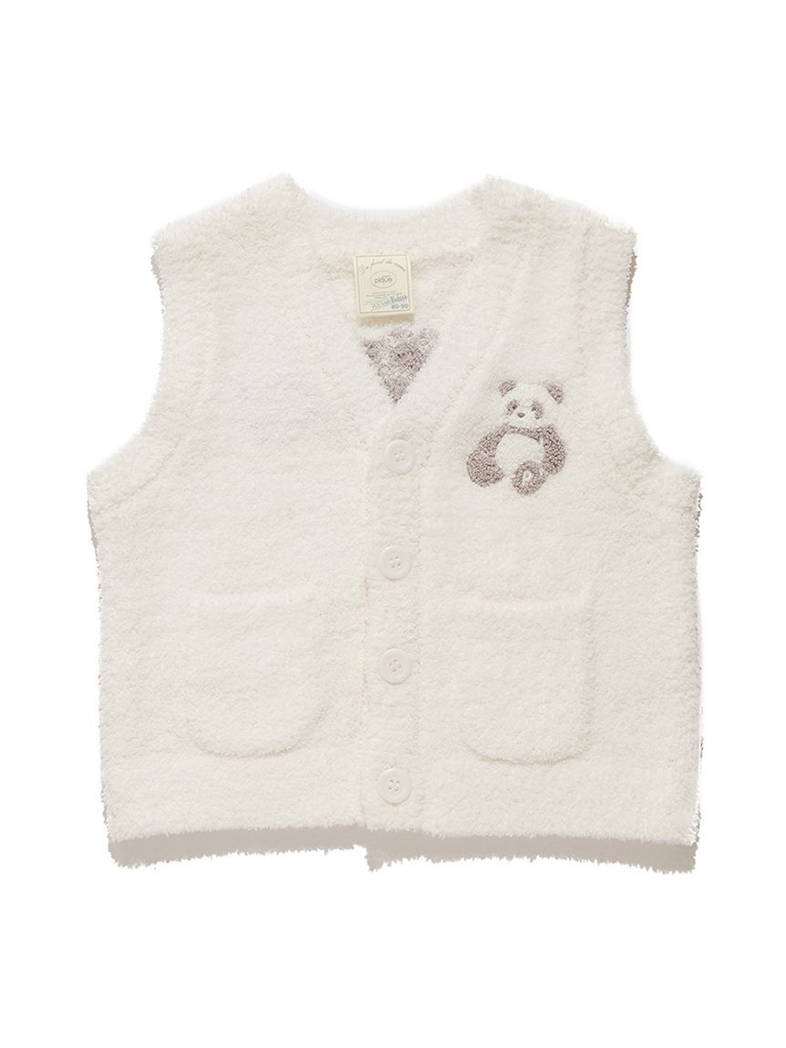 GELATO PIQUE KIDS & BABY「【限定カラーあり】【BABY】パウダーアニマルベスト」|その他ベビーウェア|