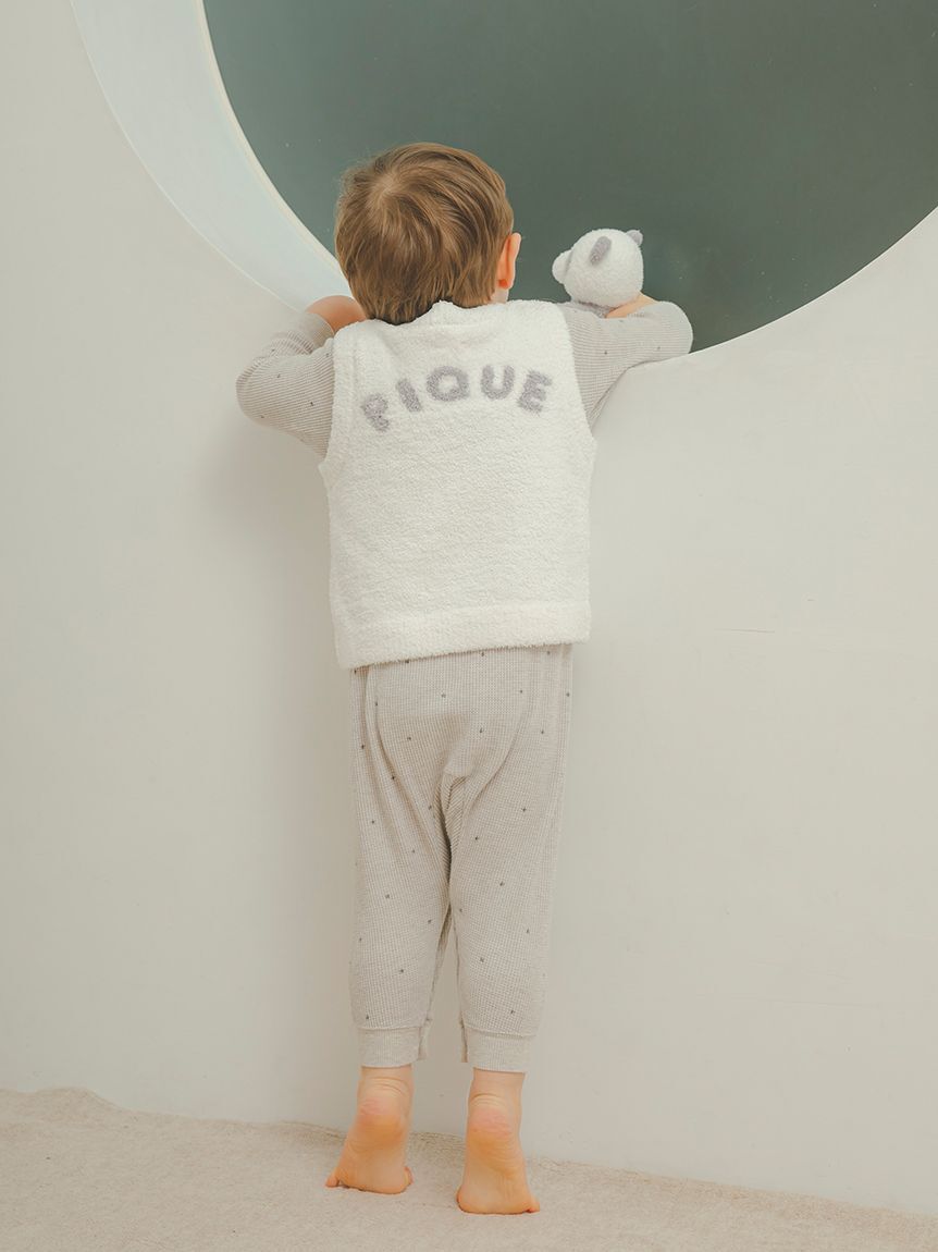 GELATO PIQUE KIDS & BABY「【限定カラーあり】【BABY】パウダーアニマルベスト」|その他ベビーウェア|