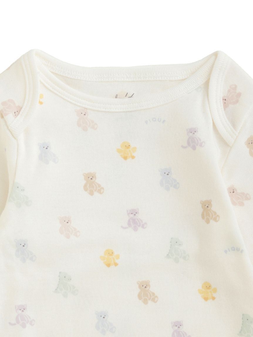 GELATO PIQUE KIDS & BABY「【ラッピング済み】【BABY】ベアブランケット&ボディースーツ&スタイ3点セット ギフトBOX」|その他ベビー用品|