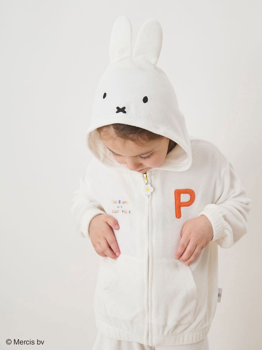 GELATO PIQUE KIDS & BABY「【Dick Bruna】【KIDS】miffy パイルパーカ」|パーカー|