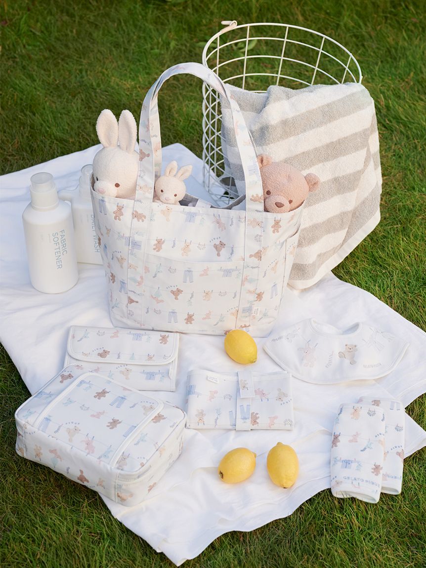 gelato pique「ウォッシングアニマル柄ママバッグ」|マタニティ・ママグッズ|