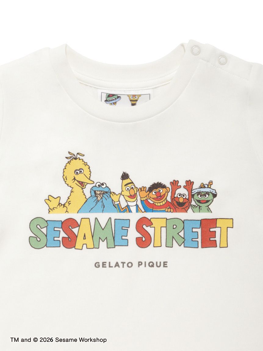 GELATO PIQUE KIDS & BABY「【SESAME STREET】【BABY】ワンポイントTシャツ」|その他ベビーウェア|