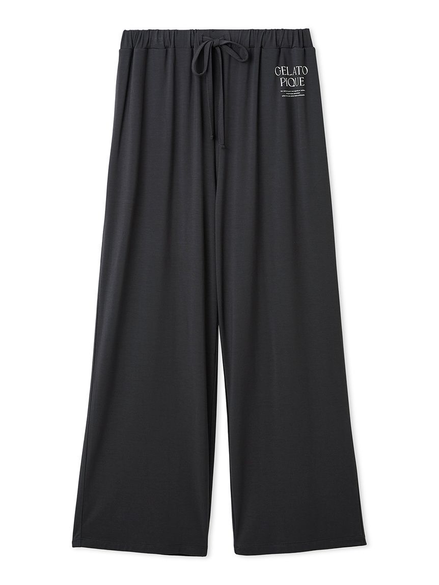 gelato pique「レーヨンロゴロングパンツ」|ルームウェア|
