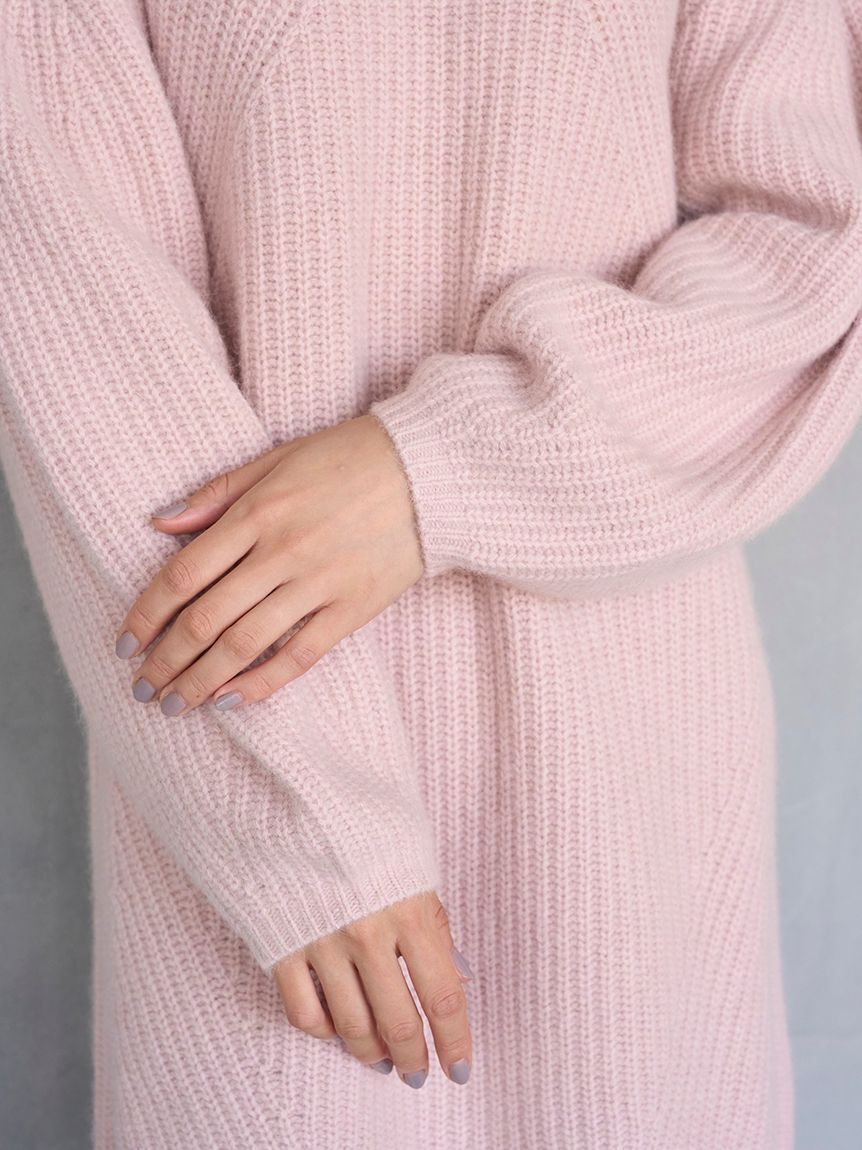 SNIDEL「ラクーンミニニットワンピース」|ワンピース|