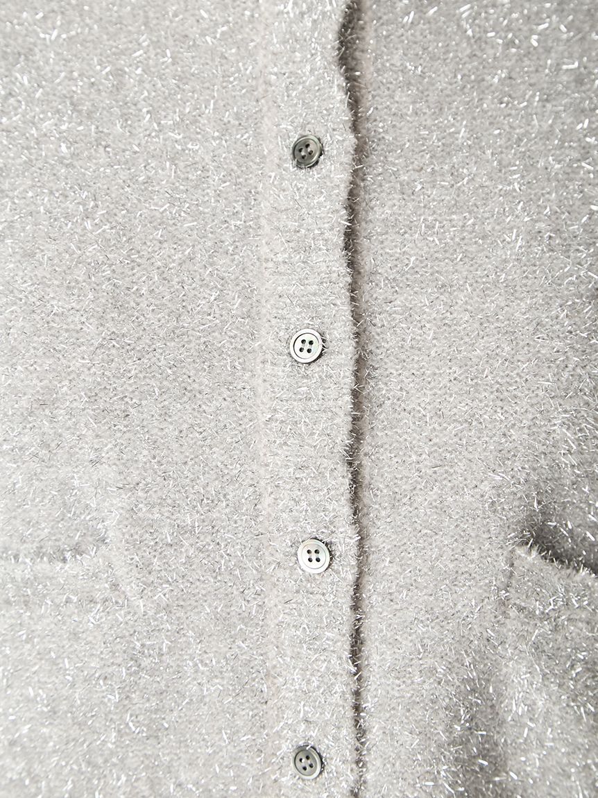 FRAY I.D「スパークルフェザーカーディガン」|カーディガン|