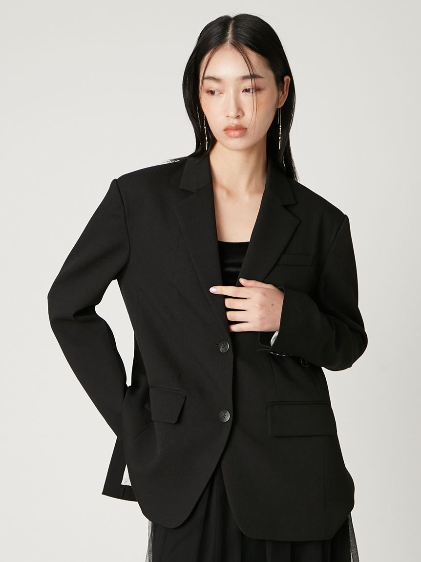 FRAY I.D「2wayビッグジャケット」|テーラードジャケット|