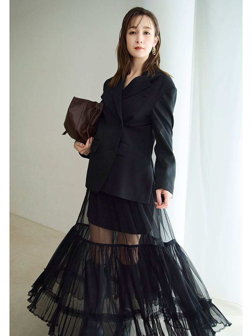 FRAY I.D「2wayビッグジャケット」|テーラードジャケット|