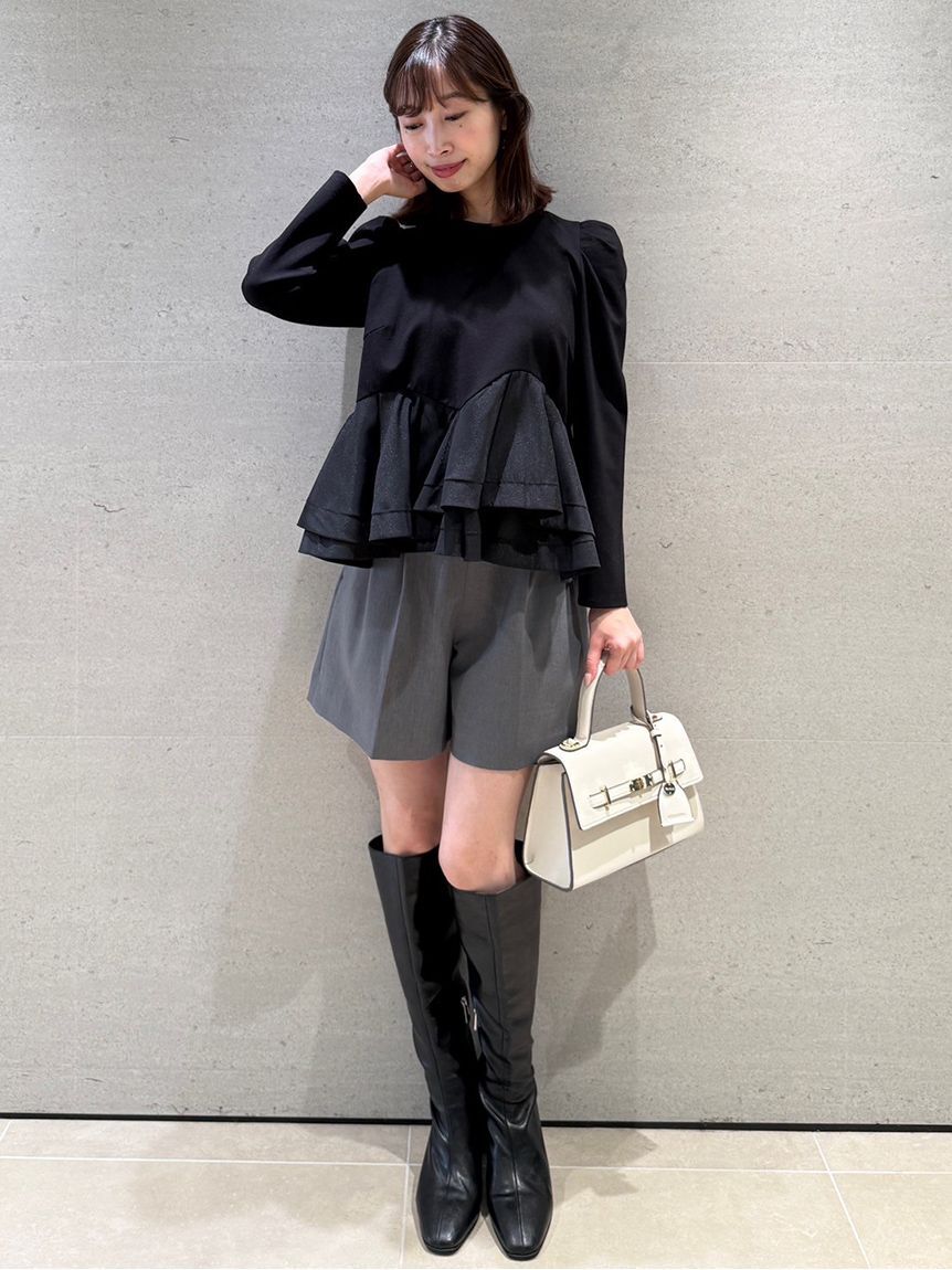 CELFORD「ペプラムドッキングカットトップス」|Tシャツ・カットソー|