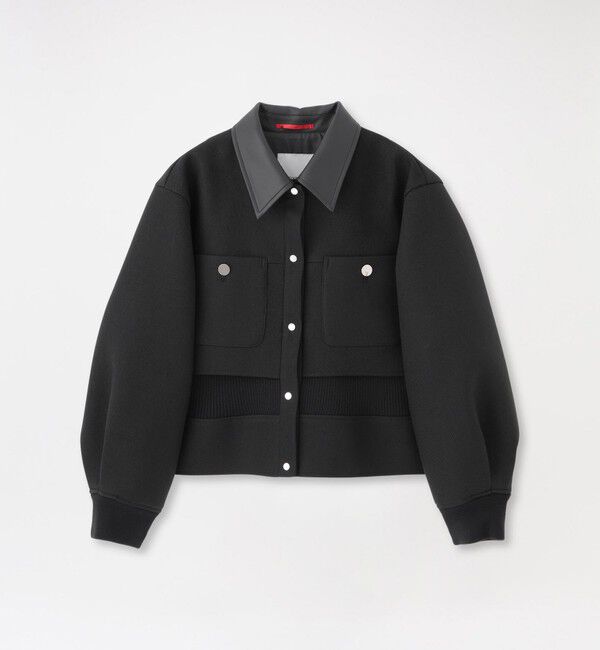  「ボンディングブルゾン」|ブルゾン・スタジャン|ブラック