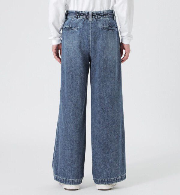  「2タックフェードバギーデニム」|デニム|