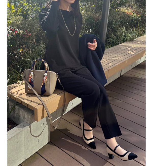 IKKA LOUNGE「GOKU楽 長袖セットアップ」|ワンピース|