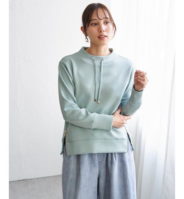 ikka「GOKU楽カノコダンボールプルオーバー」|パーカー|