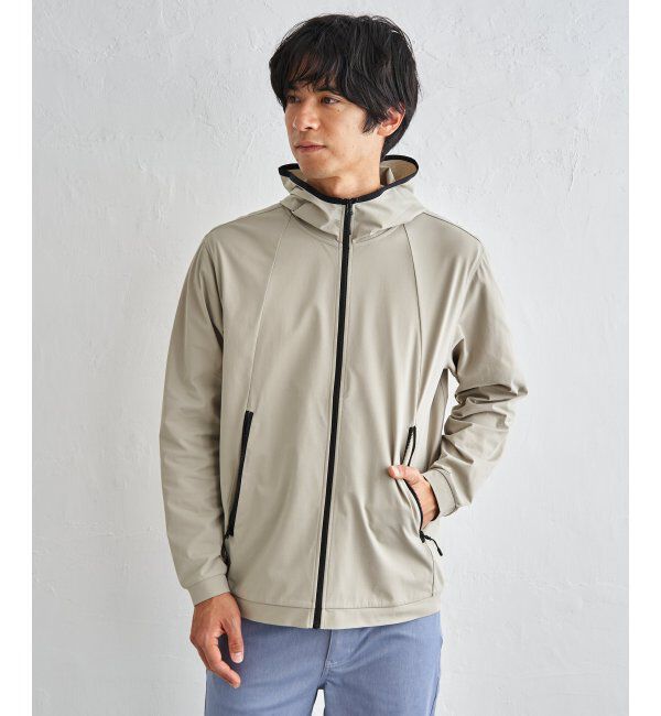 ikka「【吸水速乾／UVカット】ドライメッシュZIPパーカ」|カーディガン|