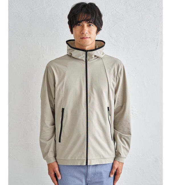 ikka「【吸水速乾／UVカット】ドライメッシュZIPパーカ」|カーディガン|