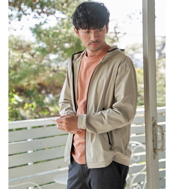 ikka「【吸水速乾／UVカット】ドライメッシュZIPパーカ」|カーディガン|