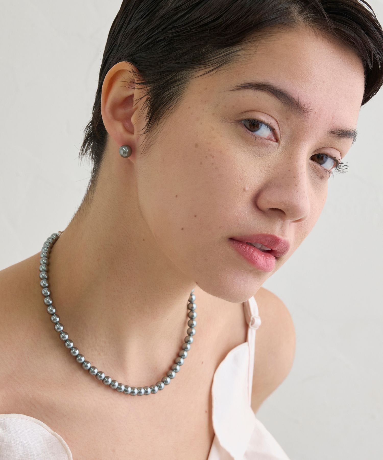 JUPITER「【国産貝パール】フォーマルパールネックレス＆ピアスセット」|ネックレス|