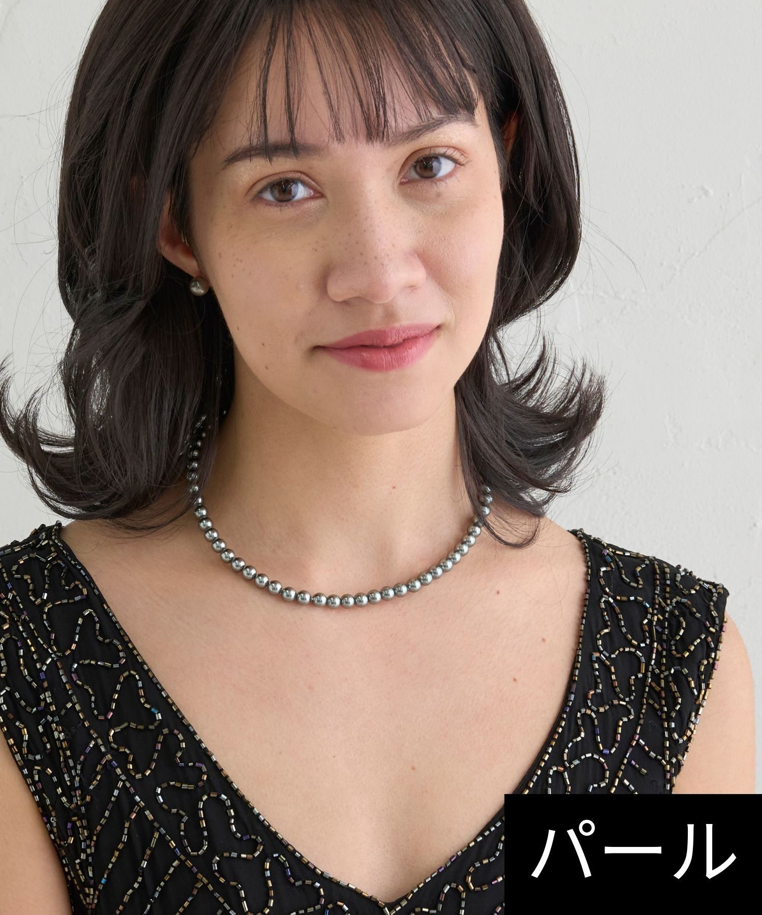 JUPITER「【国産貝パール】フォーマルパールネックレス＆ピアスセット」|ネックレス|