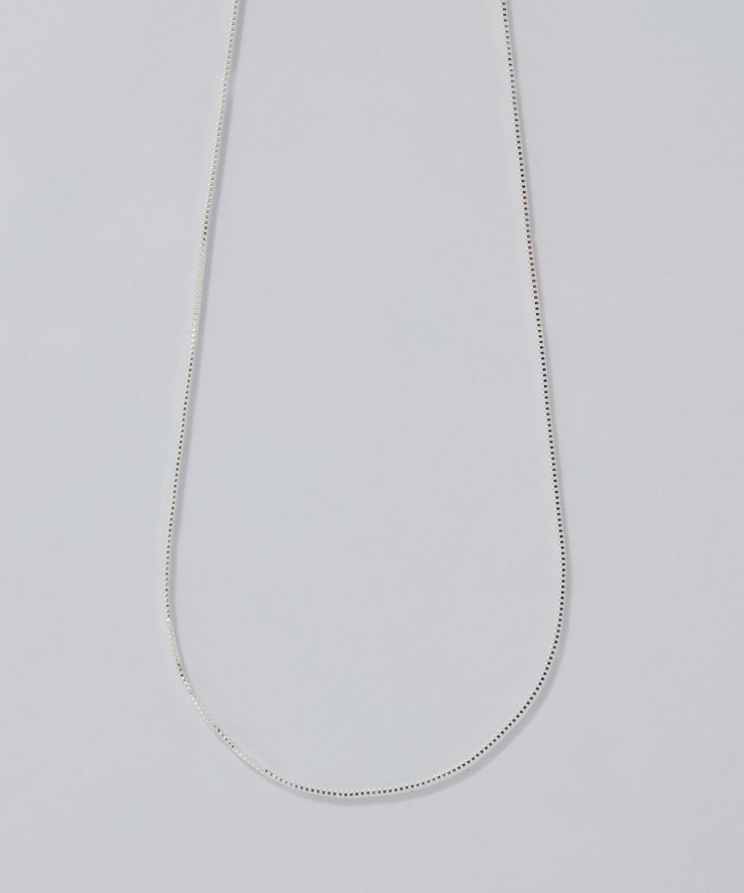 Phoebe「【SV925】シルキーシャインベネチアンチェーンネックレス/40cm」|ネックレス|