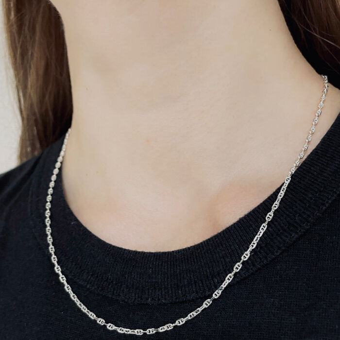 BACKYARD FAMILY「ネックレス シルバー925 チェーン 通販 ロロマリーナチェーン シルバーネックレス」|その他|