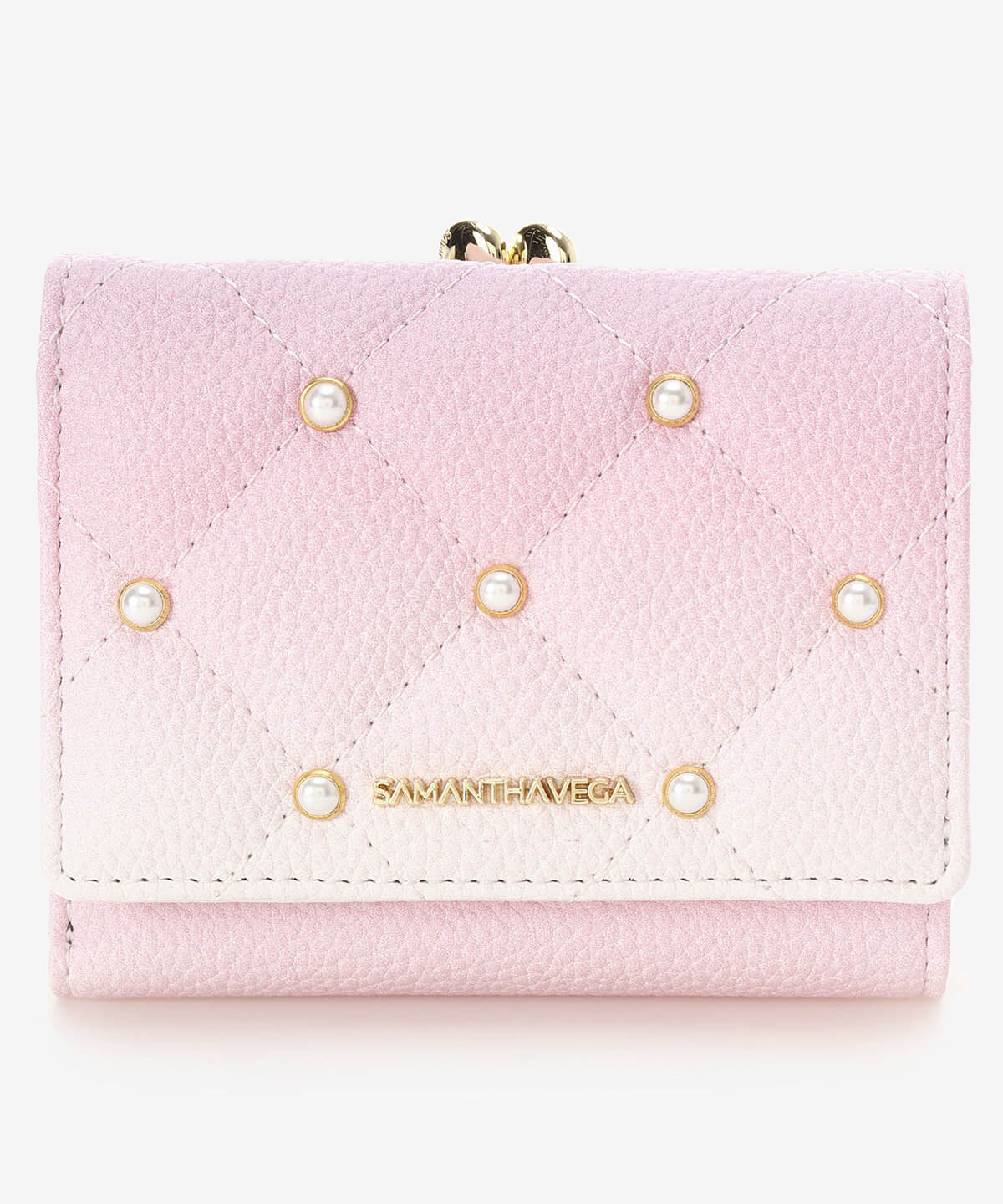 Samantha Vega「グラデーションパールフラッター折財布」|財布|