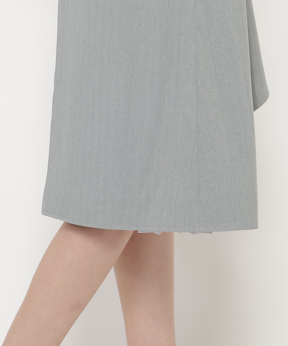 REDYAZEL「ノースリーブサイドプリーツワンピース」|ワンピース|