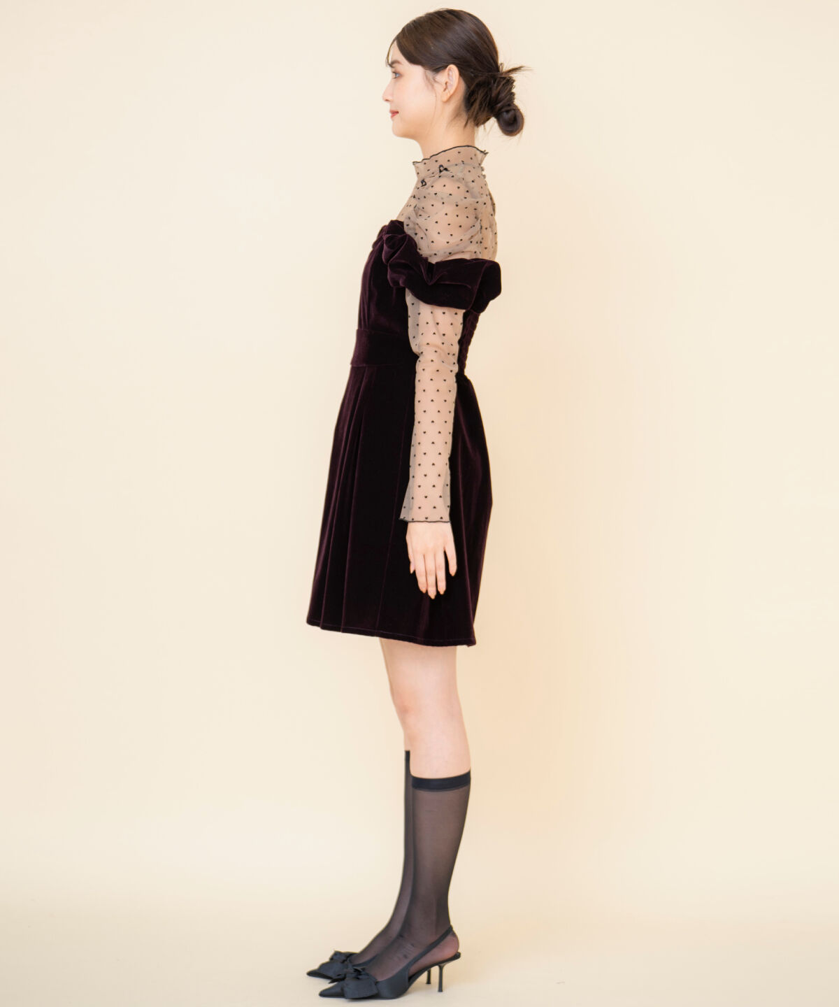 REDYAZEL「2wayショルダーフレアミニワンピース」|ワンピース|