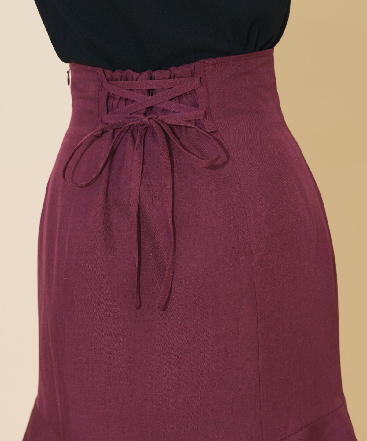 WILLSELECTION「アシメレイヤードハイウエストスカート」|フレア|