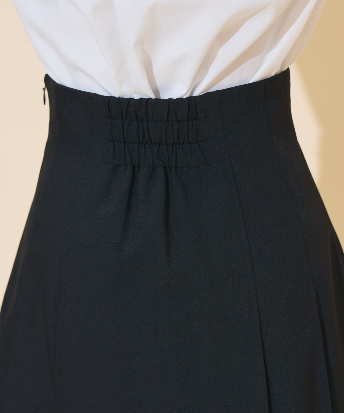 WILLSELECTION「ハイウエストプリーツミニスカート」|フレア|