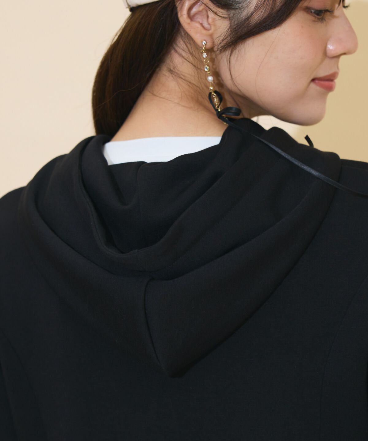 WILLSELECTION「ペプラムパーカー」|パーカー|